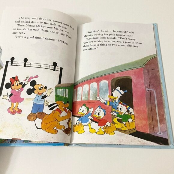 Vintage 1978 Walt Disney Presents Donald Duck Mountain Climber Book - Picture 13 of 16